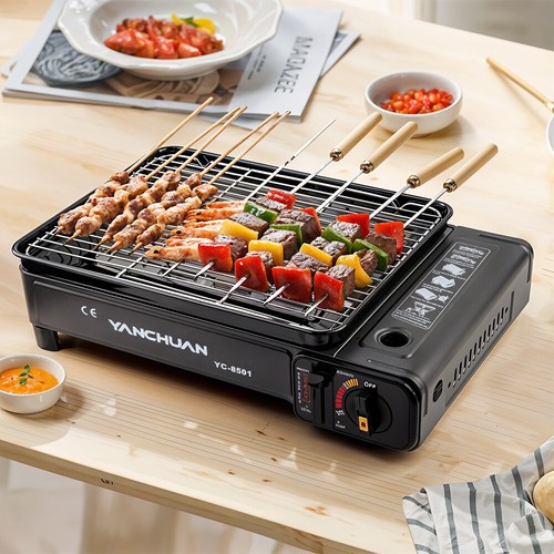 Portable gas grill bbq - grill,