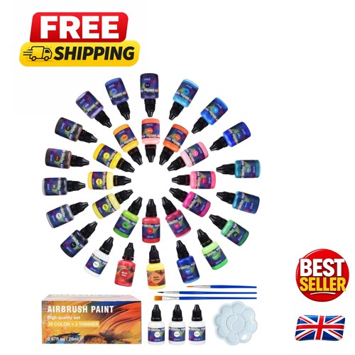 Effortless airbrush paint - effortless, set