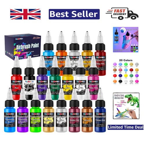 Airbrush paint set 20 - -, colors