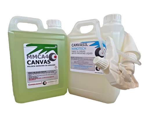 Convertible roof cleaner kit